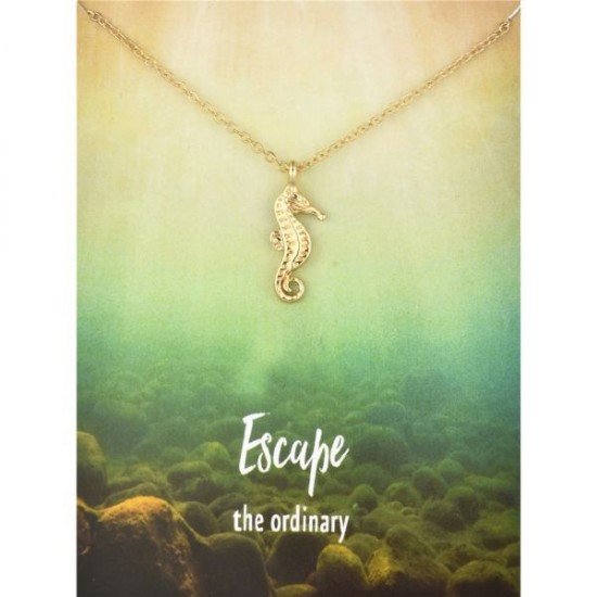 Fashion Jewelry Chain Seahorse Animal Necklace For Women Style 053 Fashion Jewelry Chain Seahorse Animal Necklace For Women Style 053